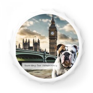 Bottle Opener - "Guarding Democracy" - The perfect bottle opener.