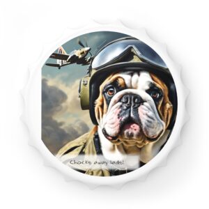 Bottle Opener - "Chocks Away" - Even pilots need a perfect bottle opener.